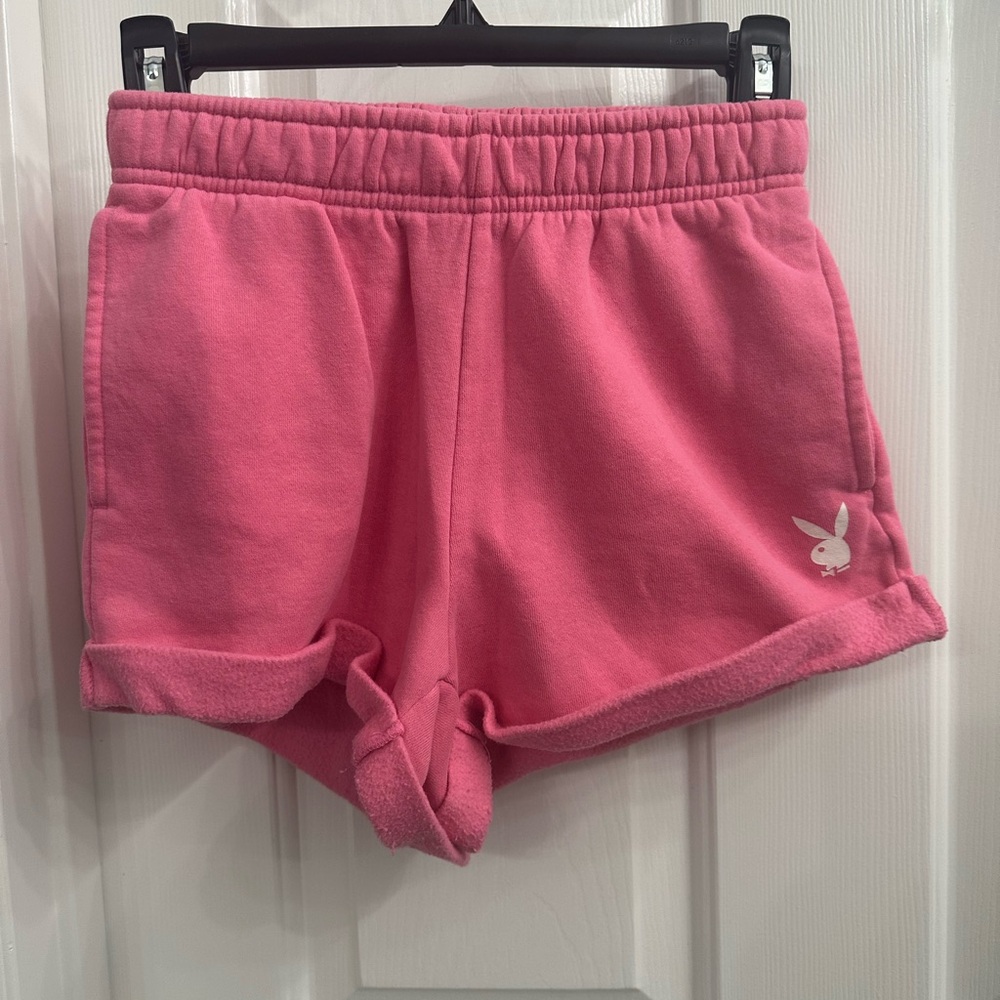 Playboy by PacSun Pink Lounge Shorts